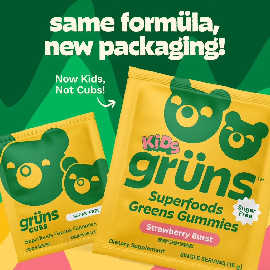 Grüns Kids - Your Gummy Greens Routine