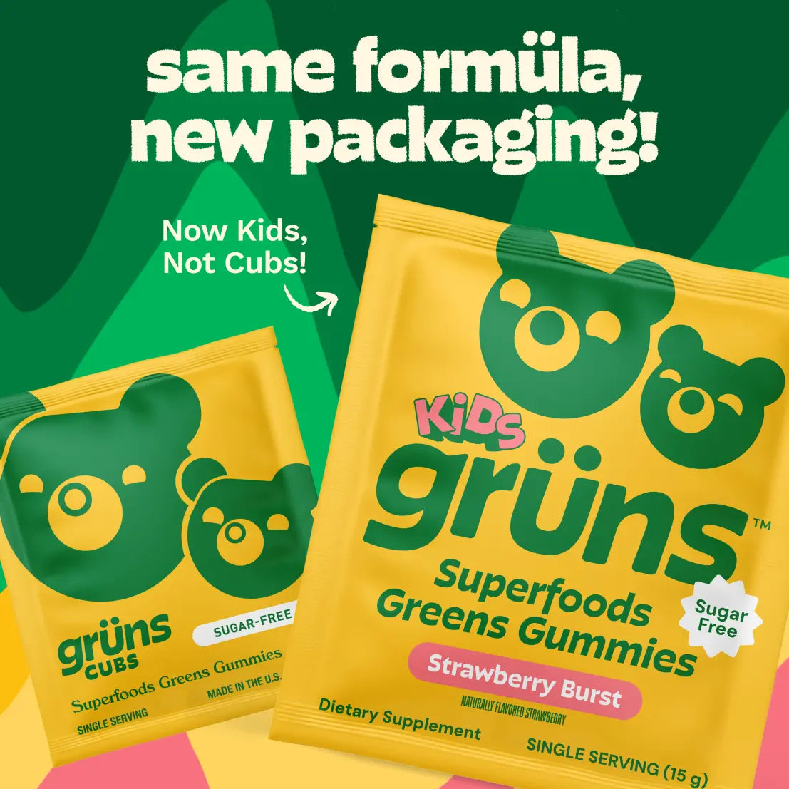 Grüns Kids - Your Gummy Greens Routine