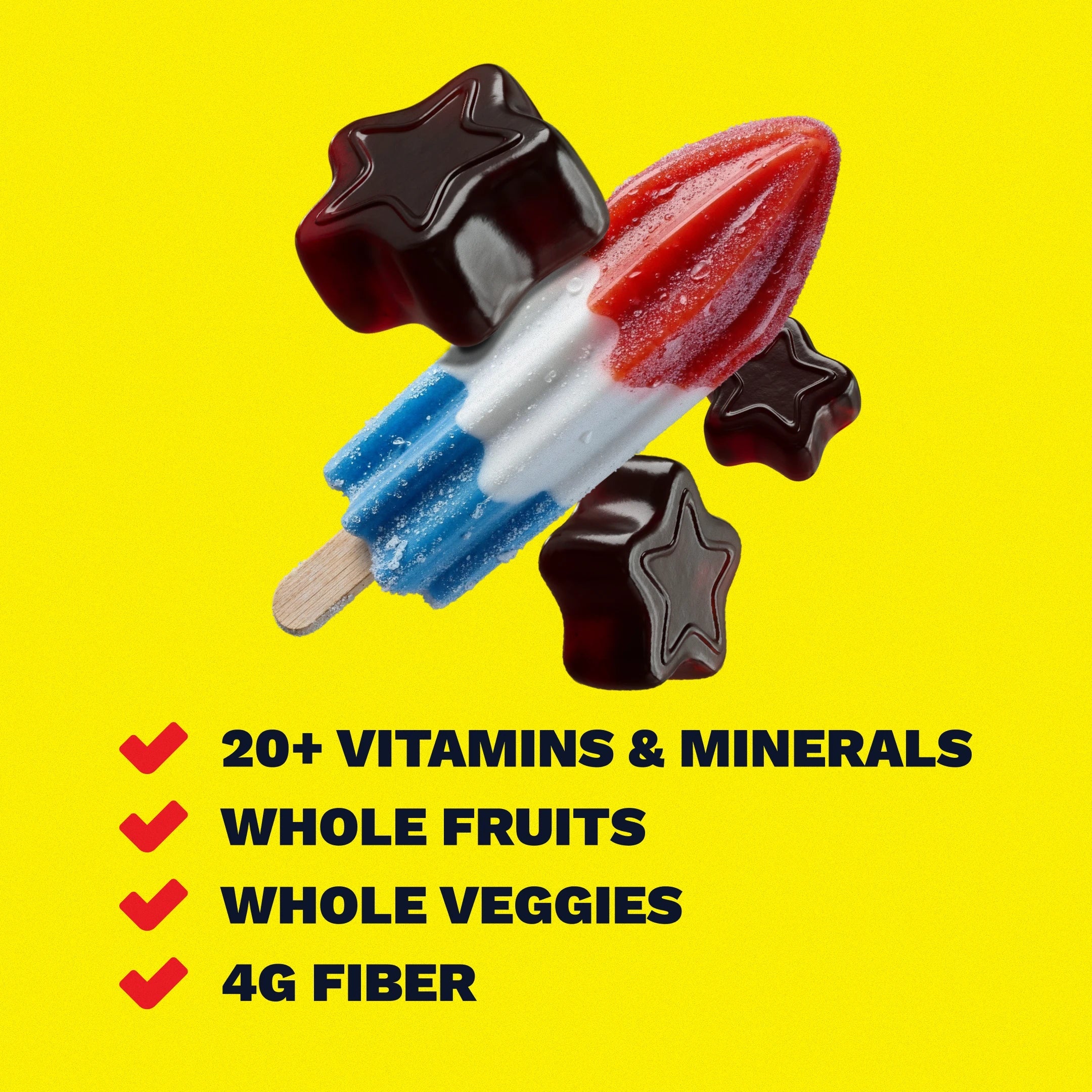 Popsicle® Firecracker Grüns Kids - Gummies for Modern Wellness