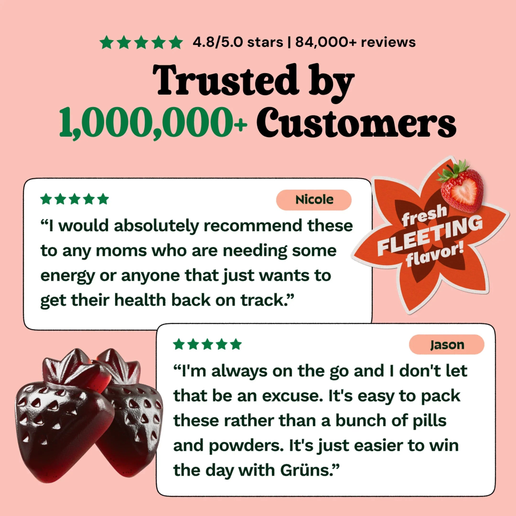 Grüns Kids OLIPOP® - Make Better Habits Bite Sized